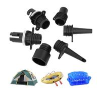 Genérico Adaptador De Bomba | Convertidor De Bomba De Aire | Adjunto Multifuncional De La Válvula | Adaptador De Válvula De Aire Resistente A Alta Presión para, Natming Ring, Kayak, Canoa, Cama I