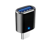 Generico Adaptador de U,SB C a US,B - Convertidor C macho a 3.0 hembra | Adaptador de carga rápida y transferencia de datos | Compatible con portátiles, PC, cargadores y banco de energía