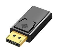 Genérico Adaptador DP a HD - Vídeo de 3,93 Pulgadas | Conector ABS: Cable convertidor displaypŏrt a HDMĪ 1080p 4K Estable y confiable para TV o Monitor, Ideal para Trabajar y Jugar