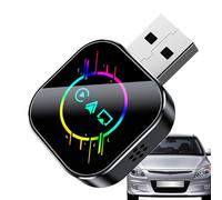 Generico Adaptador Inalámbrico para Coche - Adaptador Plug And Play | Reproductor De Video Inalámbrico Para Coche,Para Transferencia De Pantalla En
