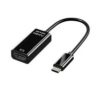 Genérico Adaptador macho - Conector de extensión USB 3.1 portátil, carga rápida de sincronización de datos, cable y duradero, convertidor electrónico Rendimiento estable | Para TV Proyector