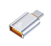 Genérico Adaptador USB-AUSB Adaptador | Adap -USB-3.1 Eficiente, Convertidor C-Puerto A USB, Ada dor para Teléfonos Móviles Pequeños, Convertidores para Tabletas De Teléfonos Mó