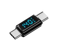 Generico Adaptador USB C A USB C | Adaptador De Extensión Tipo De 140W | De Tipo On Transferencia De Datos De Alta Velocidad De 40 Gbps, Pass Through Video 8K A 60Hz, Indicador Luminoso A L