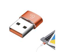 Genérico Adaptador USB C Hembra a USB Macho - Convertidor de Cargador portátil C a A Power | Adaptador C portátil de aleación de Aluminio, C Hembra a Macho Compatible con Carga y transmisión de