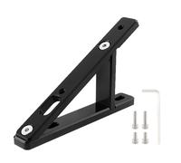 Generico Adaptateur de Porte-Bidon pour Potence - Collier Réglable en d'Aluminium 10x6,37 cm, Support Léger pour Montage de Porte-Gourde, Accessoire Vélo Route, VTT, Randonnée, Sports Extérieurs