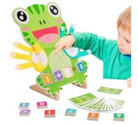 Genérico Addition and Subtraction Games, Wooden Stem Toy, Color Learning Set, Hands-On Math Activity, for Preschool Tutoring, Homeschool, Classroom, Travel, Birthday Gift, Stocking