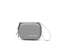 Genérico Adecuado para dji OSMO Nano Bolsa de Almacenamiento Corporal con Gancho, Estuche Organizador Estuche Rígido Estuche de Transporte para dji OSMO Nano (PU Gris)
