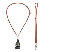 Genérico Adecuado para DJI Osmo Nano Cuerda de Seguridad para el Cuello Cuerda de Cruce Diagonal Cuerda de Liberación Rápida para Cámara Deportiva para Pulgar (Marrón)