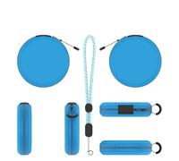 Genérico Adecuado para Tamagotchi Paradise el Estuche de Almacenamiento de la Máquina para Mascotas con Correa De Mano, Bolsa De Almacenamiento A Prueba De Polvo Y Golpes (Azul)