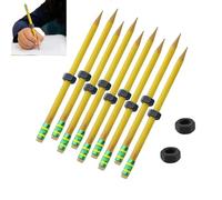 Genérico Adhd Pencil -Threaded Pencil for Adhd, Silent Sensory Tool Stress Relief with Nut, Threaded Fidget Pen forADHD & Anxiety, School,Office,Home (9 Pcs)