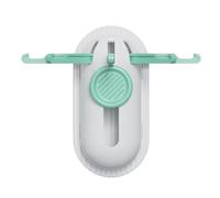 Generico Adhesive Hooks 5-Claw Telescopic Hanger | No Drilling Wall Hooks, Damage-Free, Ideal For Home, Kitchen, Bathroom, Bedroom, Living Room, Office, Door, Towel, Coat, Key, Hat, Bag