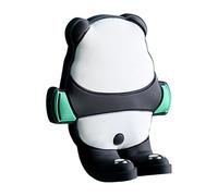 Genérico Adhesive Wall Hook - Decorative Panda Organizer for Towels, Extra Strength Bonding for Secure Fixture, Damage Free Removal and Repositioning, Storage Solution for Closet & Bathroom