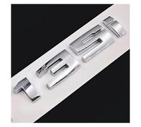 Genérico Adhesivo 3D ABS Original for Coche F20 F20N F21 F21N, Tapa del Maletero M135i, Emblema, Insignia, Logotipo, señal(Chrome)