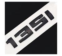 Genérico Adhesivo 3D ABS Original for Coche F20 F20N F21 F21N, Tapa del Maletero M135i, Emblema, Insignia, Logotipo, señal(Matte Black)