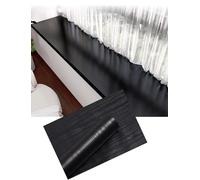 Genérico Adhesivo Autoadhesivo for Ventana salediza, Papel Tapiz de Repuesto con veta de Madera for alféizar de Ventana Interior, Protector de PVC despegable y pegable.(Color1,10x500cm/3.9x195in)