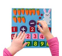 Genérico Adición de Juguetes en matemáticas y, Adición de Aprendizaje y Juguetes,Juego matemático Interactivo | Número Flet Board para Edades de 3 a 6 Años,