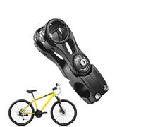 Genérico Adjustable Bicycle Stem | Aluminum Alloy 31.8mm XT-A822 3.18x9-14.5cm | Handlebar Riser Extension | Mountain Bike Angled Stem Height Adjustable Black Cycling Accessory