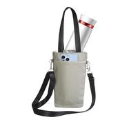 Genérico Adjustable Bottle Bag, Travel Bottles Carrier, 5.91 X 2.36 X 9.05in, Multi Water Holder, Outdoor Activities, Hiking Bottle Pouch for School, Camping, Cycling, Travel (Multicolor)