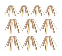 Genérico Adjustable Brass Shim, Golf Shaft Spacer, Precision Adapter Part, 6 Legs Workshop Training Accessory, Professional Course Practice Club Fitting Tool, Sports Gear for Men, Women, Golfers