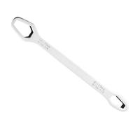 Genérico Adjustable Car Wrench, Double Ended Spanner, 9.06x1.57 Inches Nut Tool with 3mm-24mm Fit Range, Bike Repair Tool, Steel Wrench with Sturdy Build, Automotive DIY for Mechanical Maintenance