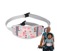 Genérico Adjustable Child Safety Belt For Electric Bikes - Motorcycle Harness For Kids, Reflective Childs Motorcycle Safety Belt, 1 Piece Comfortable Child Seat Belts Foor Kids 2-7 Years Old