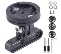 Genérico Adjustable Computer Mount, Metal Cycling Computers Holder, Lightweight Handlebar Support Bracket, Sports Camera Rack for and Action Cams, Bike, Accessories Outdoor Travel, Road