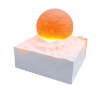 Genérico Adjustable Desk Lamp - Decorative Desk Light, Night Lamp with Moon Design, Table Nightlight with Color Adjustment, Home Accessory Indoor Lighting, Table Lighting for Daily Use