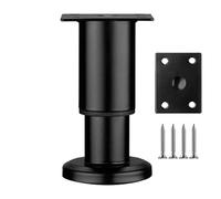 Genérico Adjustable - Furniture Legs for Support | Height Modified Stand with Resilient Base & Noise Reduction for Nightstands, Tables, Chairs, Cabinets and Professional Home Utility