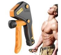 Genérico Adjustable Hand Gripper, Grip Strength Trainer, Electronic Counting Hand Exerciser, Reinforced Ergonomic Build with Technical Style, High-Performance Forearm Tool for Muscle Building