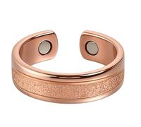 Genérico Adjustable Magnetic Ring - Open Alloy Finger Jewelry, Women’s Fashion Ring | Magnetic Ŕing For Sleeping Day Home Travel, Work Commuting Party Accessory With Elegant Lightweight Design