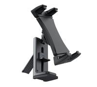 Genérico Adjustable Phone Stand, Desktop Tablet Holder, Non-Slip Base, 25.5x8cm, Foldable Viewing Bracket, Fit, Black, for Office, Home, Travel, Airplane, Nightstand Non-Slip Ensures Device Safety