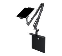 Genérico Adjustable Phone Stand For Bed - Flexible Gooseneck Clamp Mount, Rotating Mobile Holder Arm, Desk Bed Frame Tablet Phone Stand Bracket For 4-12.9 Inch Devices Bedside Viewing Use Comfort