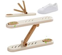 Genérico Adjustable Shoe Rack | 2-Tier Sneaker Storage Rack | 20x14x4cm Adjustable Shoe Organizer with Aromatherapy Box - Versatile For Entryway, Front Door, Entrance, Closet, Bedroom, Dorm