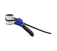 Genérico Adjustable Strap Wrench, Flexible Belt Spanner, 6.3x1.57 Inches Hand Tool with Firm Grip, Rubber Maintenance Wrench, Pipe Turner with Non Slip Design, Plumbing Tool for Home Repair