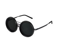 Genérico Adjustable Tint Sunglasses For Men, Rounded Polarized Glasses Adjustable Tint Sunglasses 1-9 Gears Beach Shady Rays With ND Filter Lenses, Adjustable