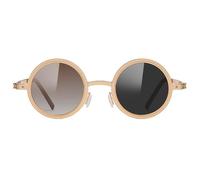 Genérico Adjustable Tint Sunglasses, Tinted Eyeglass, 5.43x1.97 Inches Stainless Steel Frame, Tac Lens, Round Polarized, Built in Nd Filter, Shade Eyewear for Traveling, Vacation, City Walk