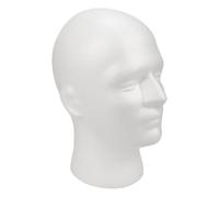 Generico Adjustable Wig Stand Holders- 25x15cm Cute Wigs Mannequin Heads | Lightweight Mannequin Display Hairpieces, Foam Wig Head, Portable Foam Wig Head Display Stand, Wig Display Mannequin Head