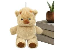 Genérico Adorable Cattle Stuffed Toy, Soft Cow Sofa Pillow, Plush with Gentle Feel, Fabric Animal Cushion, Charming Farmhouse Style, Sturdy Family Friend Gift Use 13.78 Inches