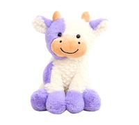 Genérico Adorable Plush Cow Toy - Cow Stuffed Animal | Dairy Cattle Soft Stuffed Animal | Plush Toy Soft Farm Plushy Squishy Pillow Throw Pillow for Kids