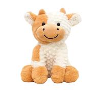 Genérico Adorable Plush Cow Toy - Cow Stuffed Animal | Dairy Cattle Soft Stuffed Animal | Plush Toy Soft Farm Plushy Squishy Pillow Throw Pillow for Kids
