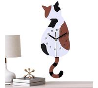 Genérico Adorable Wall Clock - Quiet Modern Clock | Smooth Sweep Mechanism, Clear Display, Charming Style, Perfect for Adding Personality and Functional Wall Art to Any Interior
