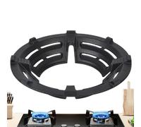 Genérico Adorable Wok Ring, Windproof Wok Ring, Kitchen Wok Support Rings, Iron Stove Wok Support, Electric Stove Ring Stand Wok Rack, Windproof Iron Stove Wok Support Stand for Home Restaurant Hotel