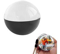 Genérico Adorno De Video De Recuerdo,Bola Navideña De Video,Lámpara De Bola De Memoria,Esfera De Cristal De 2.7" con WiFi,Personalizadas, Cumpleaños Aniversario,Negro,WiFi