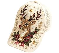 Genérico Adult Christmas Beaded Hat Kit Handmade Christmas Headgear