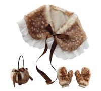 Genérico Adult Deer Costume Accessories | 13.5cm Dress-Up Photo Props | Halloween Cosplay Costume | Masquerade Holiday Theater Festival Performances Stage Shows Family Gatherings