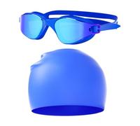 Genérico Adult Swim Goggles, UV Protection HD Lens, Wide View Anti-Fog, Strong Water Sports Gear, Efficient Build for Pool Open Water Snorkeling Exploration, 6.6x1.9 inches