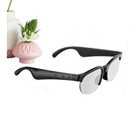 Genérico Advanced AI Glasses - Intelligent Language Translation Eyewear, 40+ Languages Compact Frame, Smart Lens Set, Conference Gadget Accent, Communication Supplies for Meeting, Study, Travel