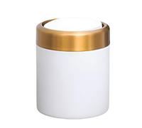 Genérico Aesthetic Bathroom Bin - Small Trash Can, Garbage Bin for Small Wastes, Trash Containers with Space Saving Construction, Home Item Garbage Basket, Indoor Wastebasket for Daily Use