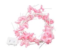 Genérico Aesthetic Flower Lights, Reusable Ambient LED String, 5.91 Feet Decorative Light with Warm, PVC Metal Design, Fairy Lights with Charming Style, Indoor Lighting for Bedroom Living Room