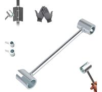Genérico Affectionk,Prosperousk Adjustment Tool,Adjustable Hinge,Door Hinge Adjustment Tool,Hinges Hole Adjustments Wrench,For On Various Door Hinges Tools,Double Headed Seam Adjustments Tools (L)